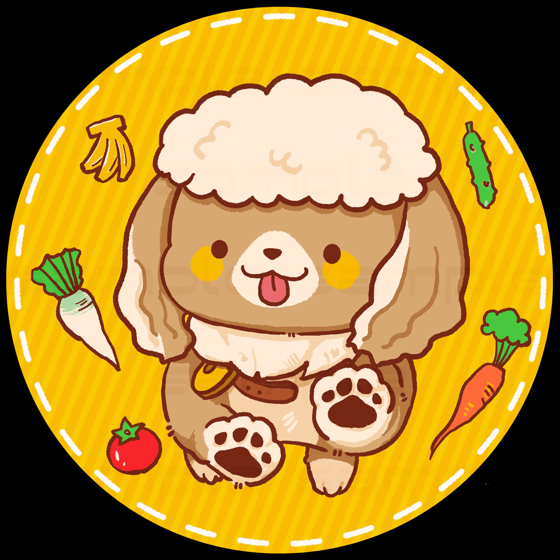 【ご依頼】アイコン｜プードルちゃん-1