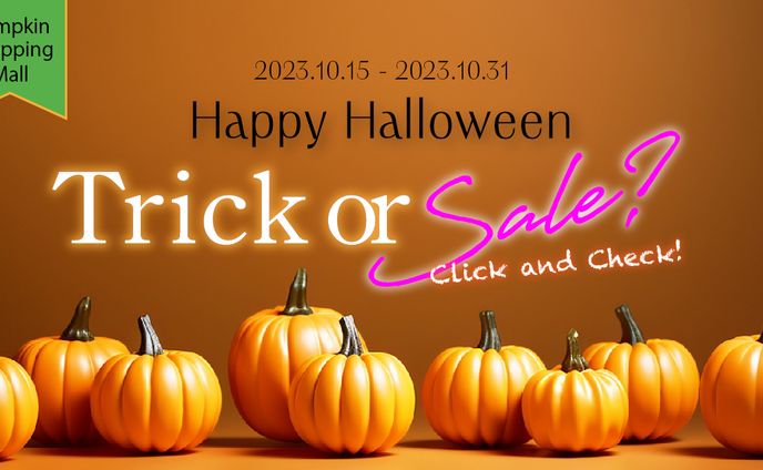 ハロウィンSaleバナー