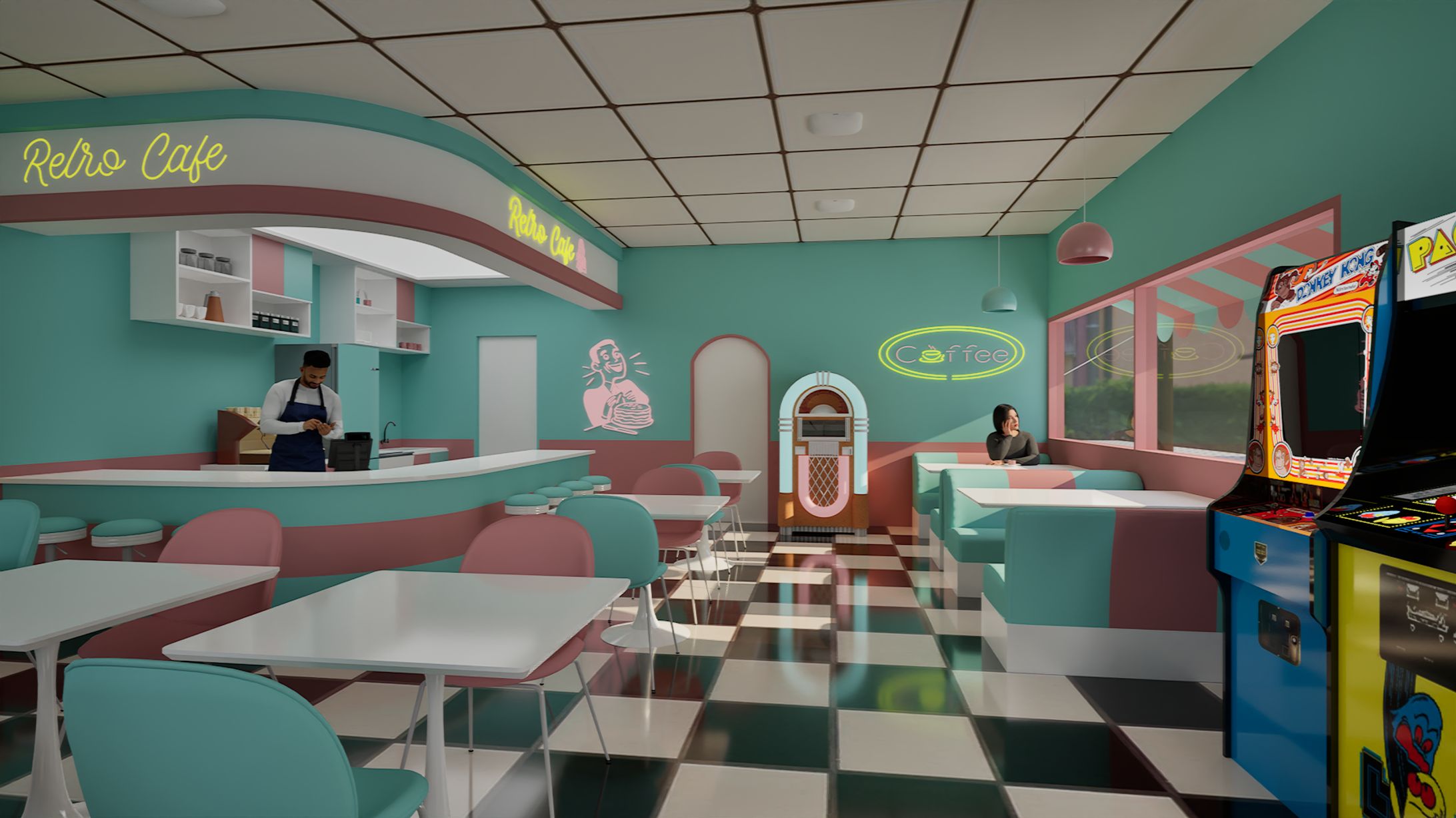 Retro Cafe-1