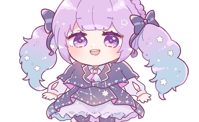 花皇星姫様　SDイラスト