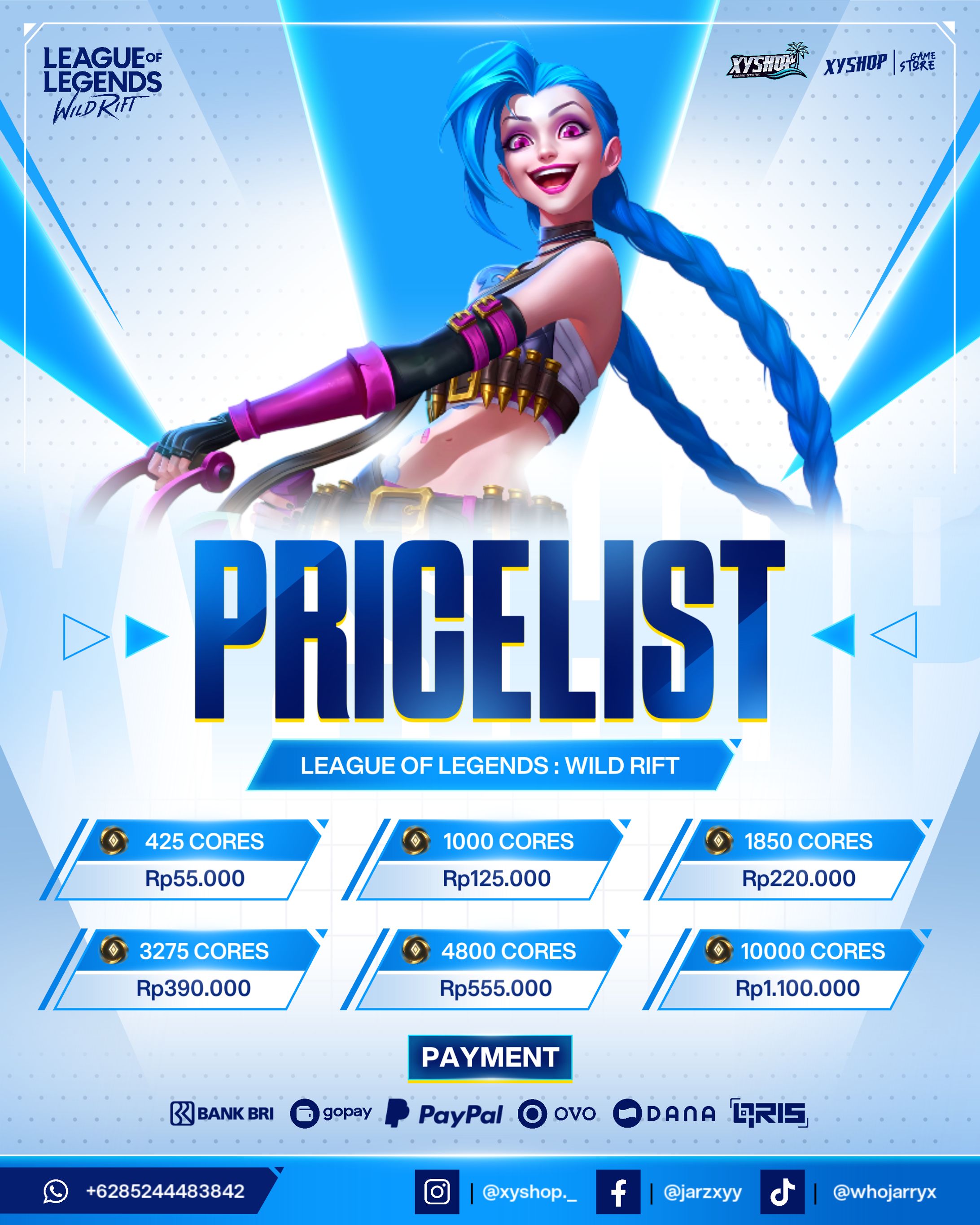 [COMMISSION WORK] Poster Pricelist Design-1