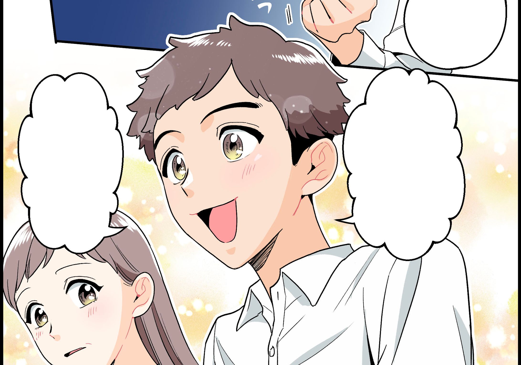 学習塾比較サイトのLP用漫画制作-1