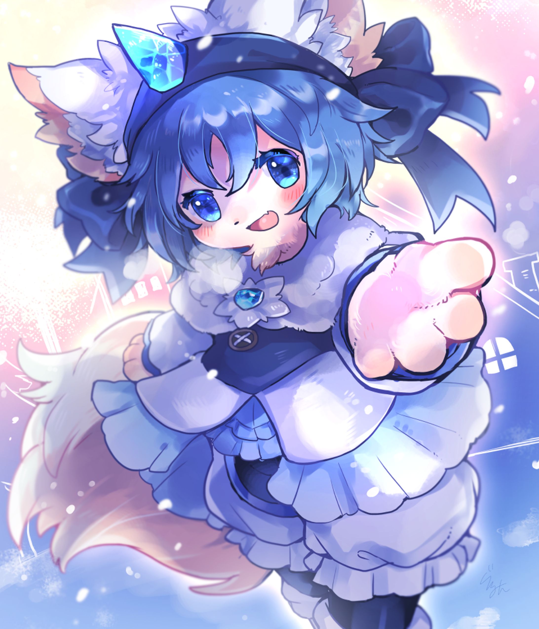 skeb OCイラスト作品10-1