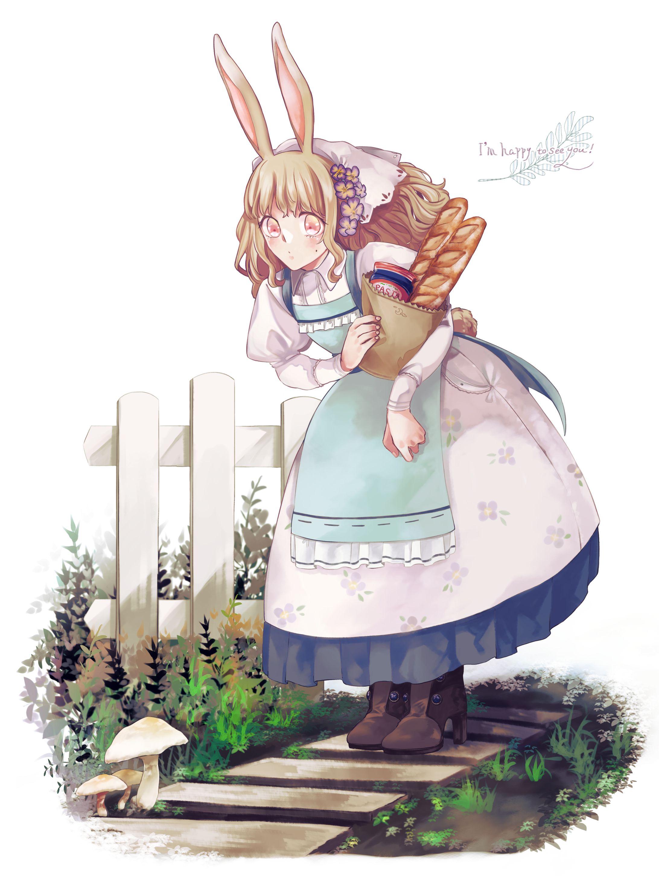 うさみみの女の子-1