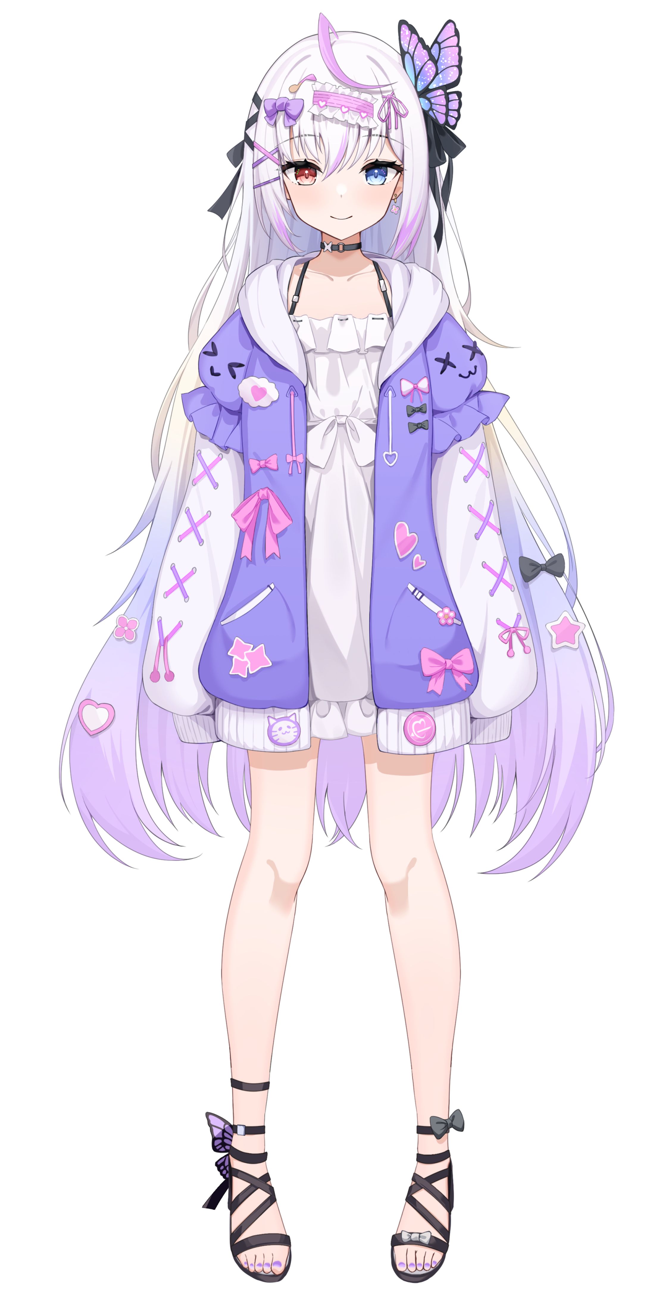 【ご依頼】蝶。様　立ち絵-1