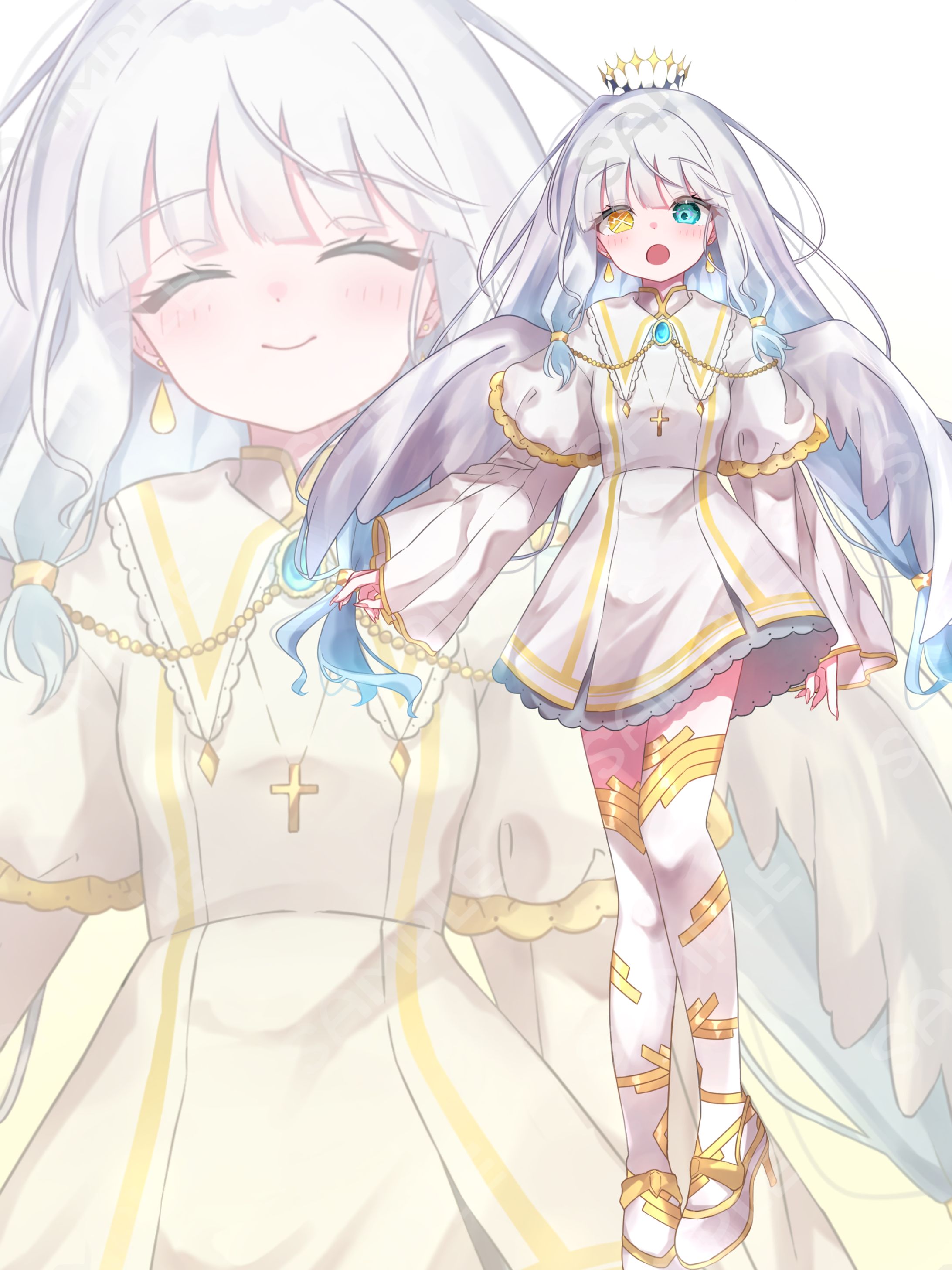 【ご依頼】天空雲羽さま 天使立ち絵-1