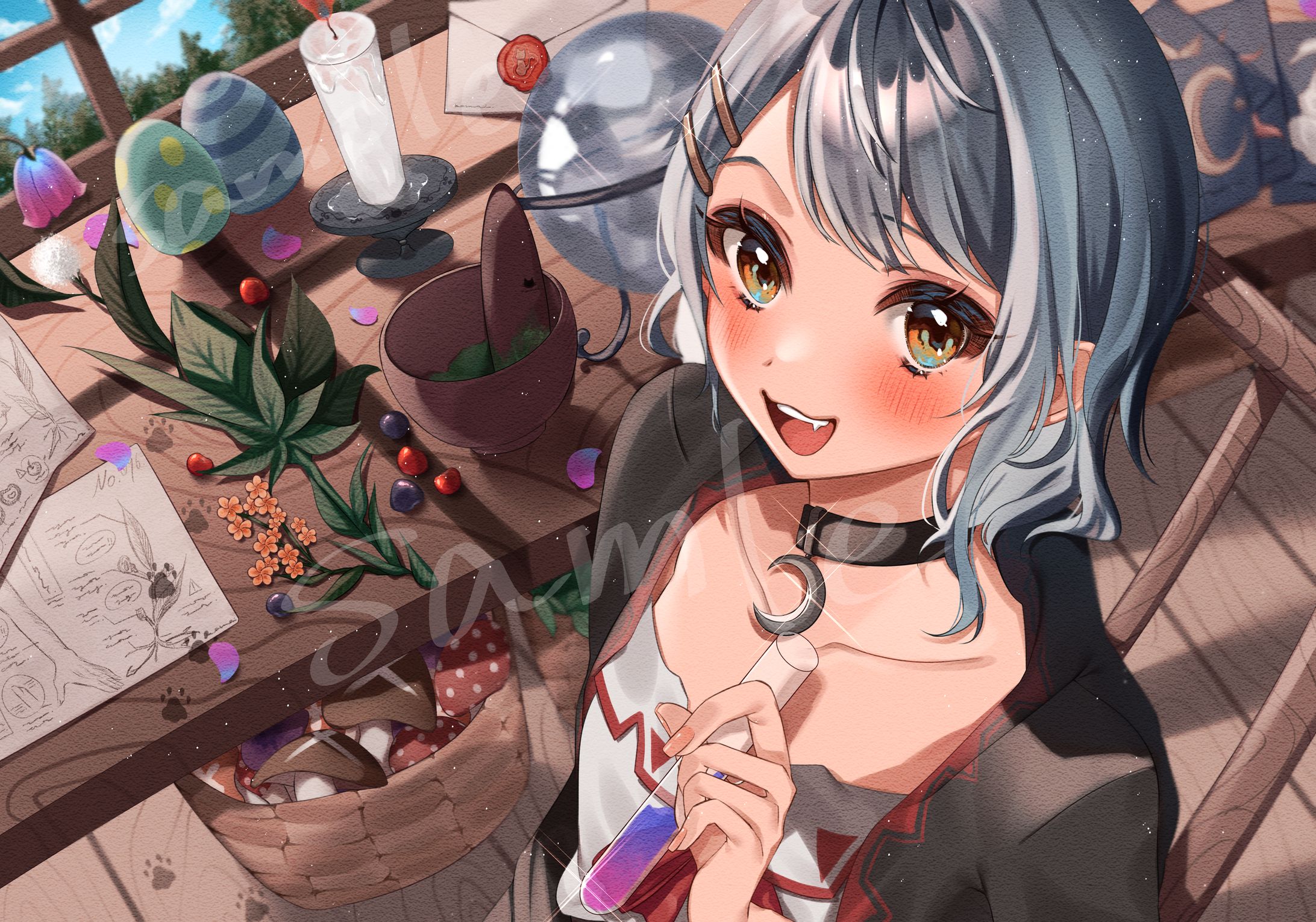【小舞ろく様】活動用イラスト-1