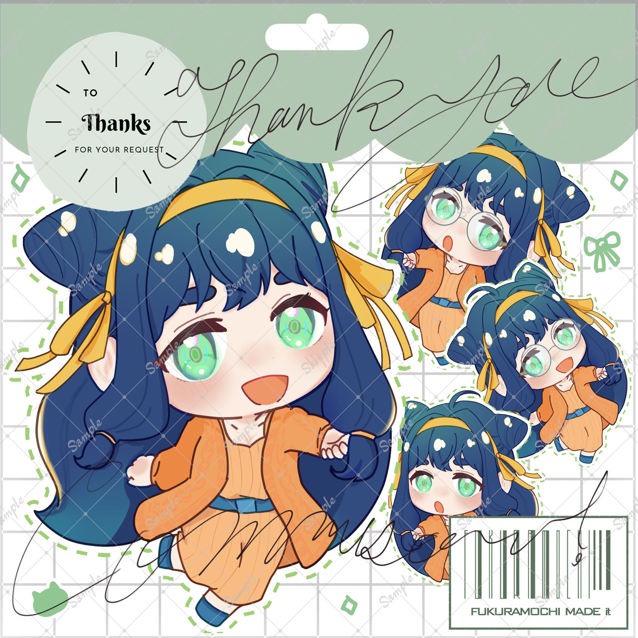 SDキャラクター　ご依頼品-1