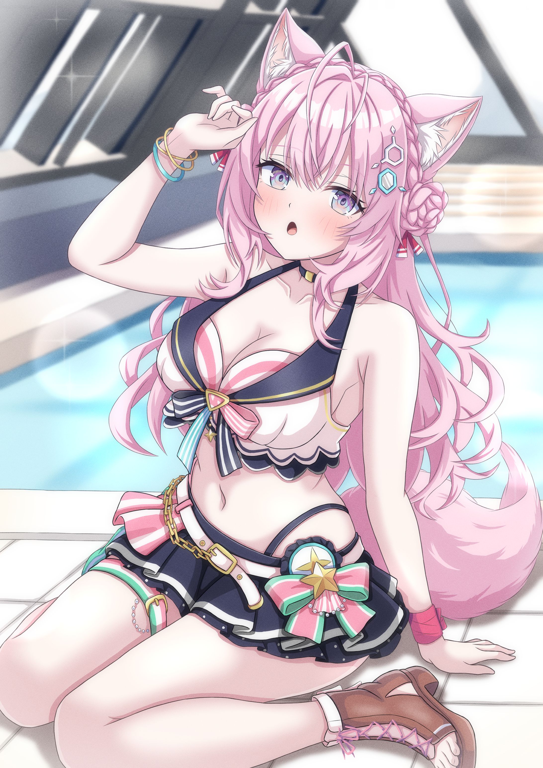 博衣こより（水着）-1