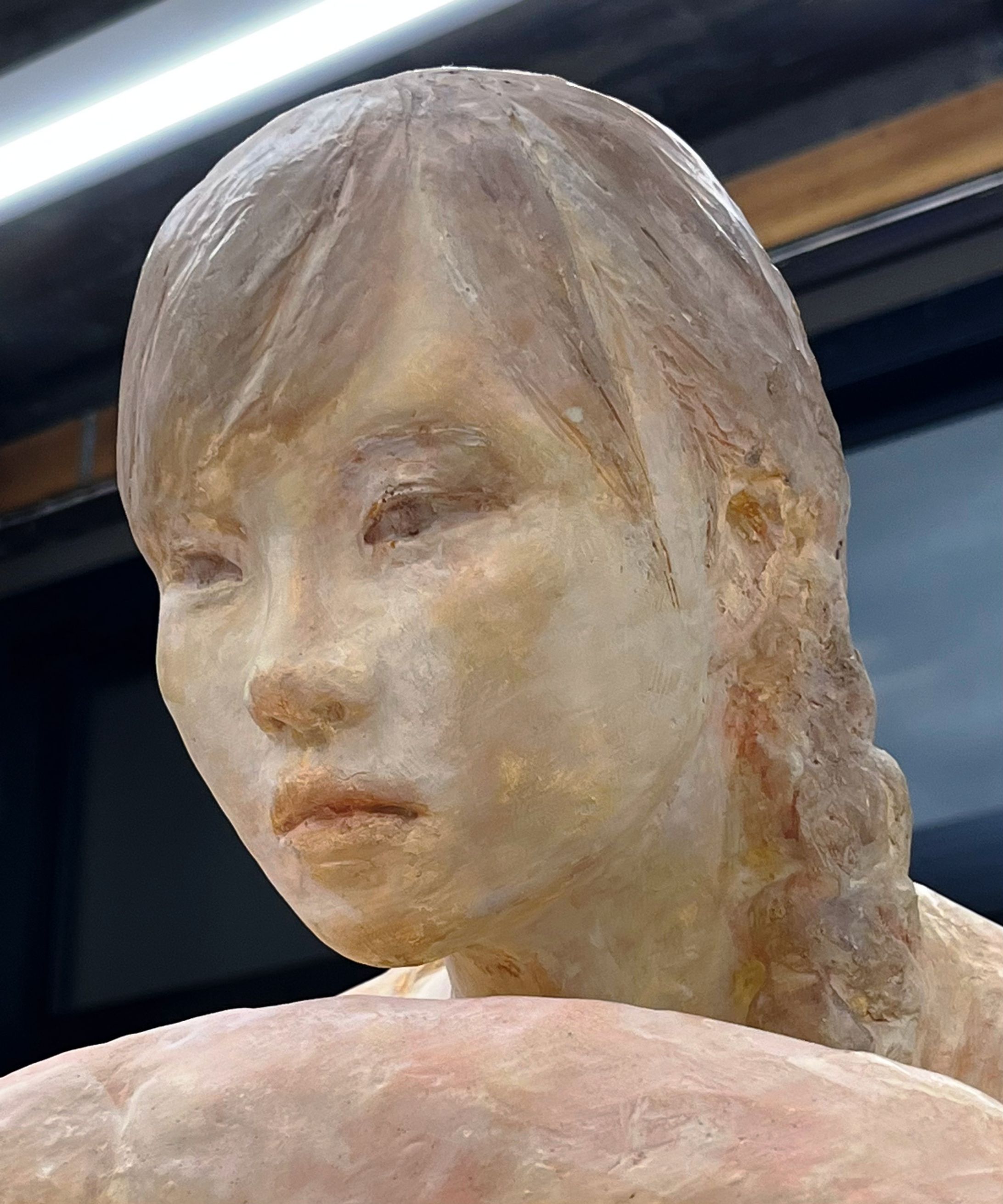 石膏像『温もり』-1
