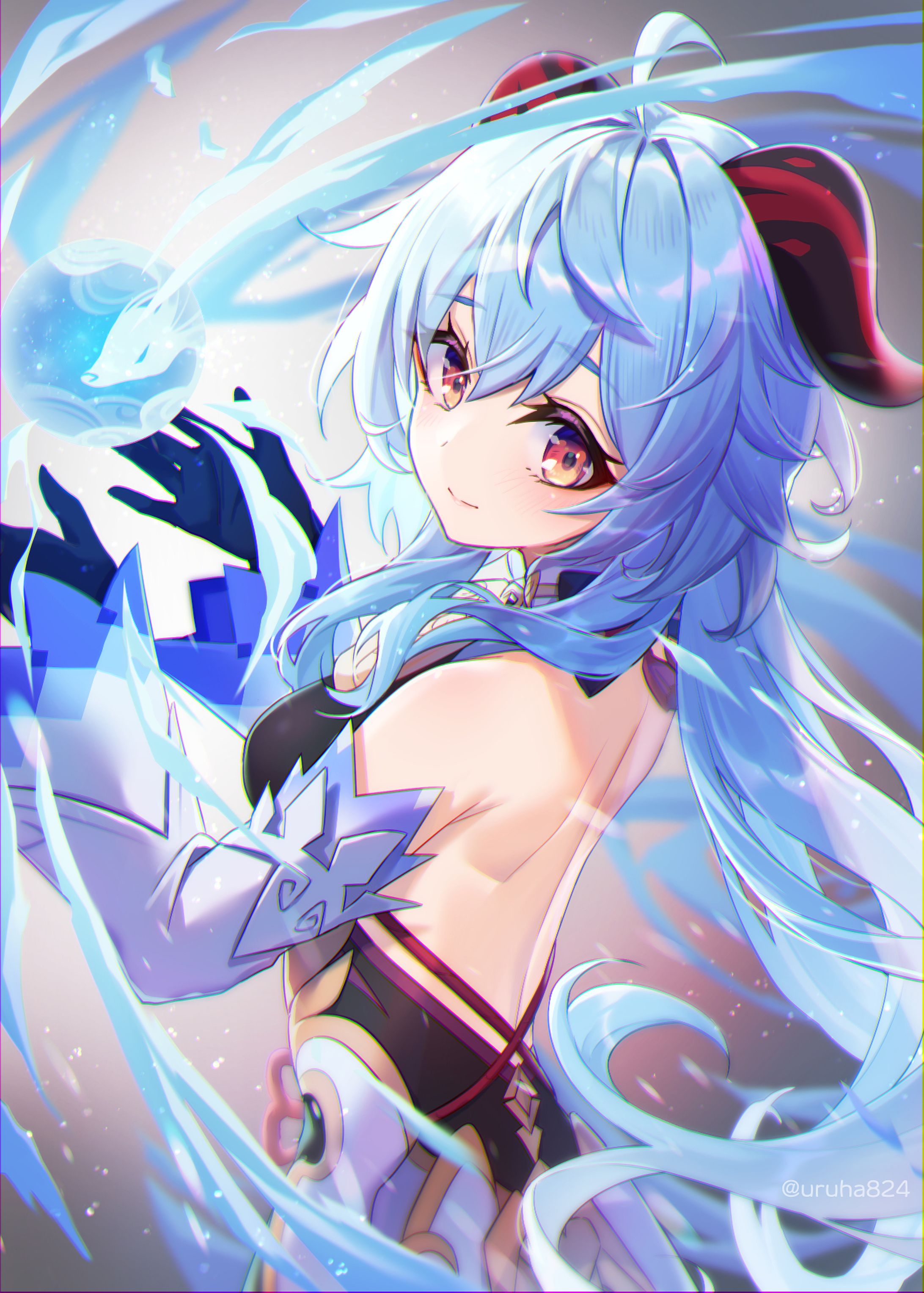 【3等賞】甘雨イラストコンテスト-1