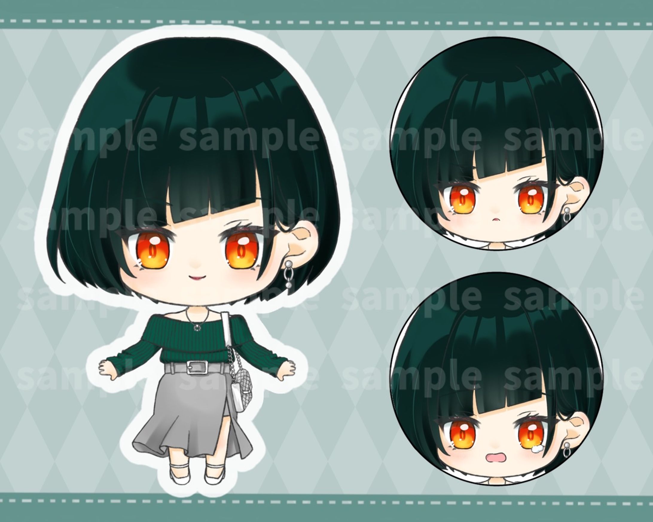 【お仕事】SD立ち絵-1