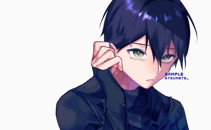 二次創作／厚塗り絵柄サンプル