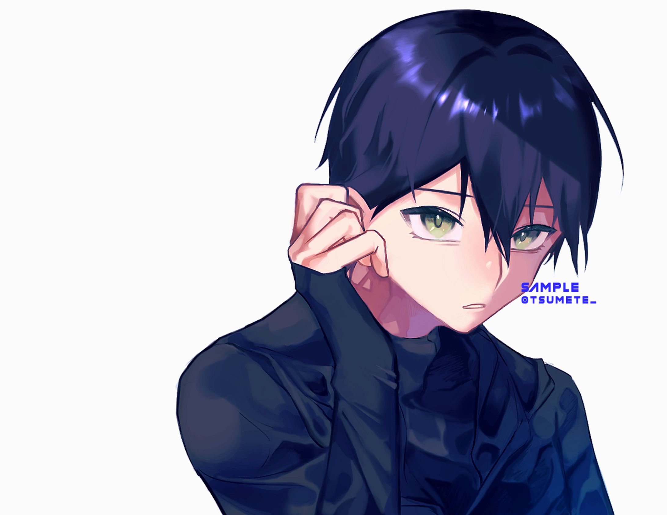 二次創作／厚塗り絵柄サンプル-1