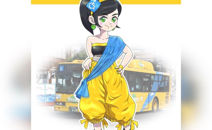 採用、擬人化