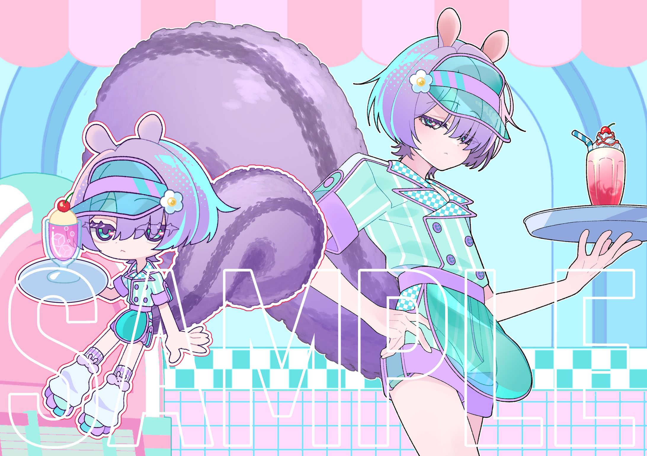 Diner　等身＆デフォルメ②-1