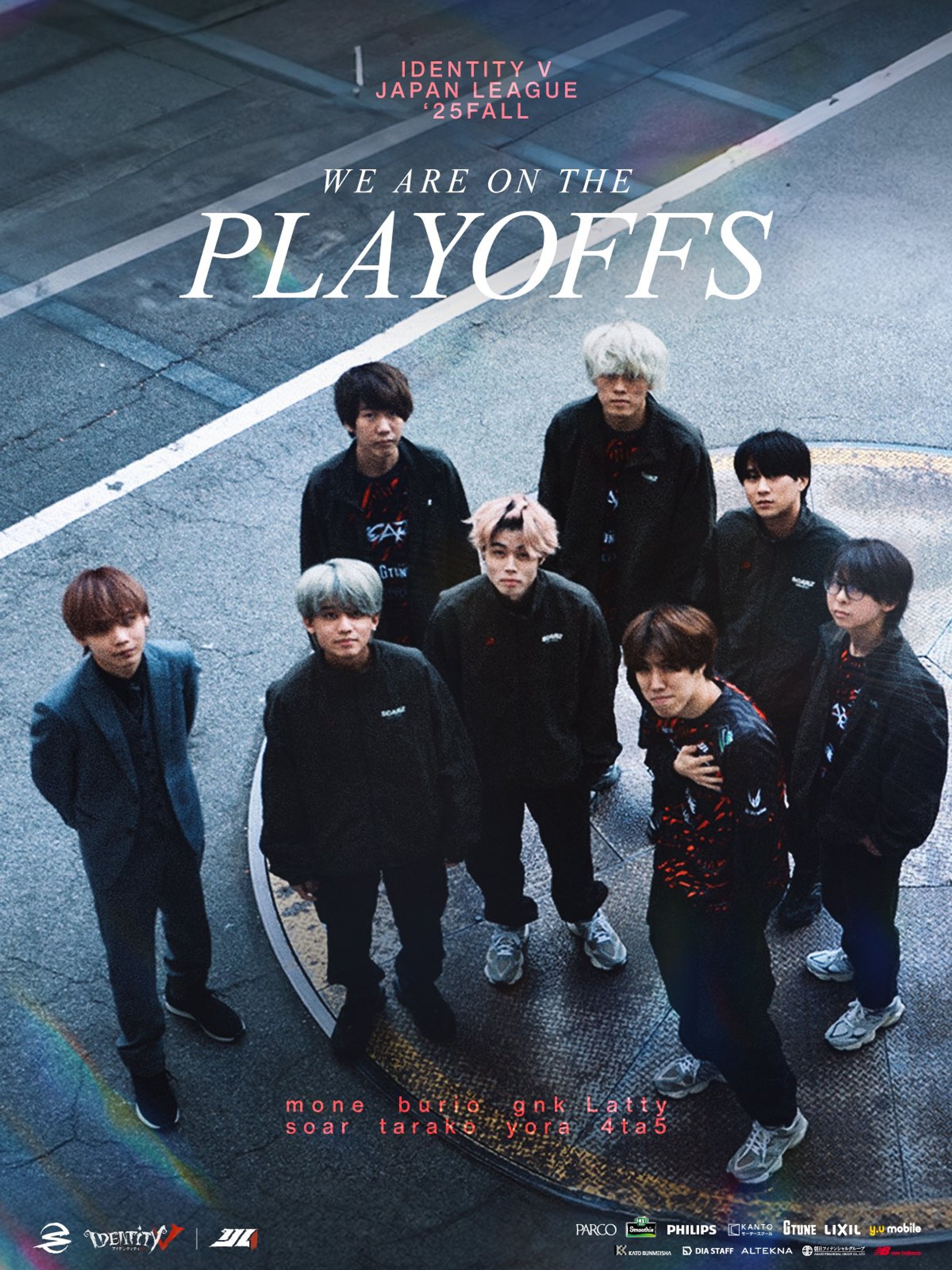 【eスポーツ】SCARZ｜2025秋季IJLプレイオフ進出告知-1