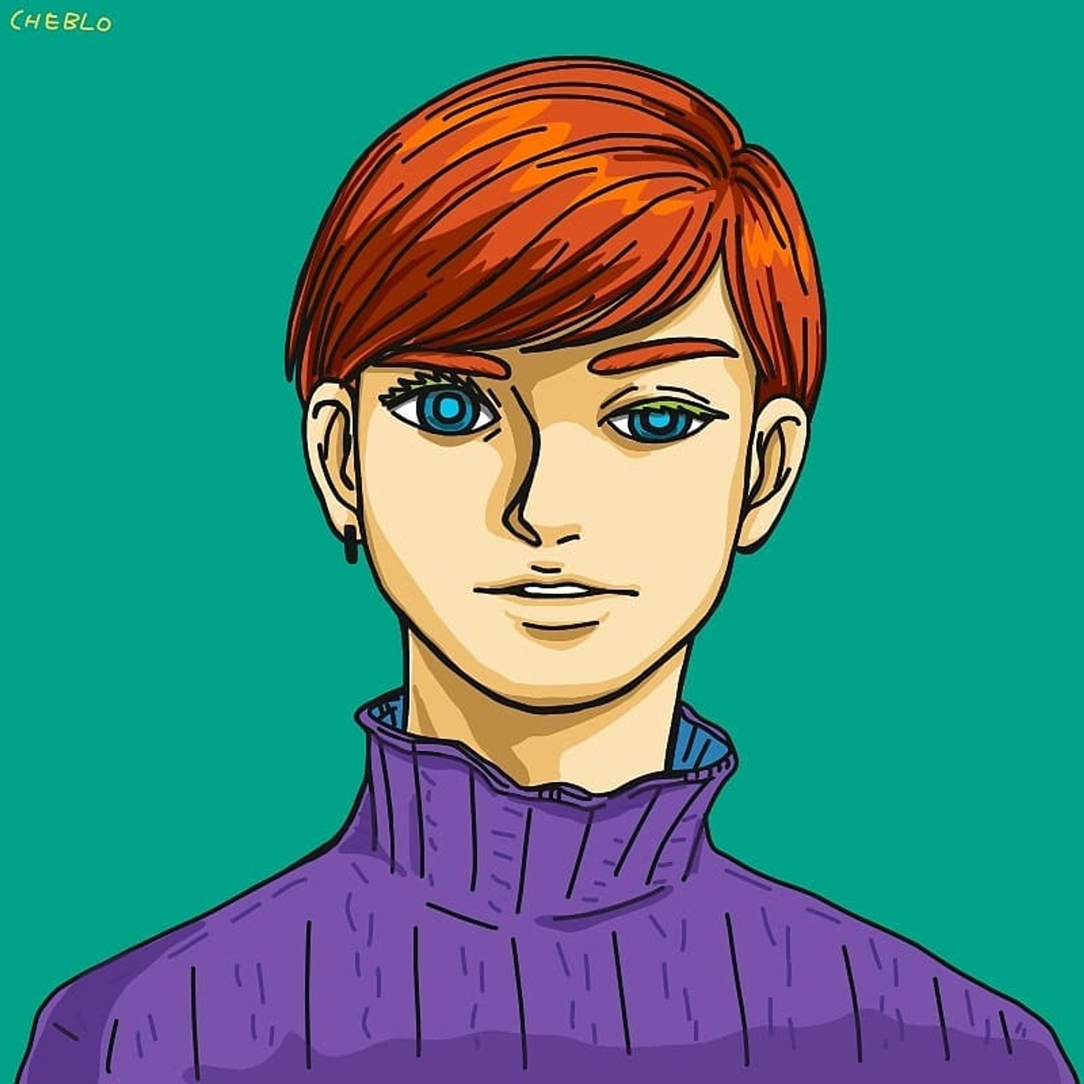 お気に入りのニット着すぎて首元ビヨビヨなってるけど着続けてる人。
.
.　
#イラスト #イラストレーション #イラストレーター #絵 #painting #paint #pic #picture #street #illust #illustration #illustrator #ニット #boy #紫 #人物 #メンズファッション #お気に入り #streetfashion #color #dark #colorful #ダーク #アーティスト #artist #music #ロック #mensfashion #men #rock-1