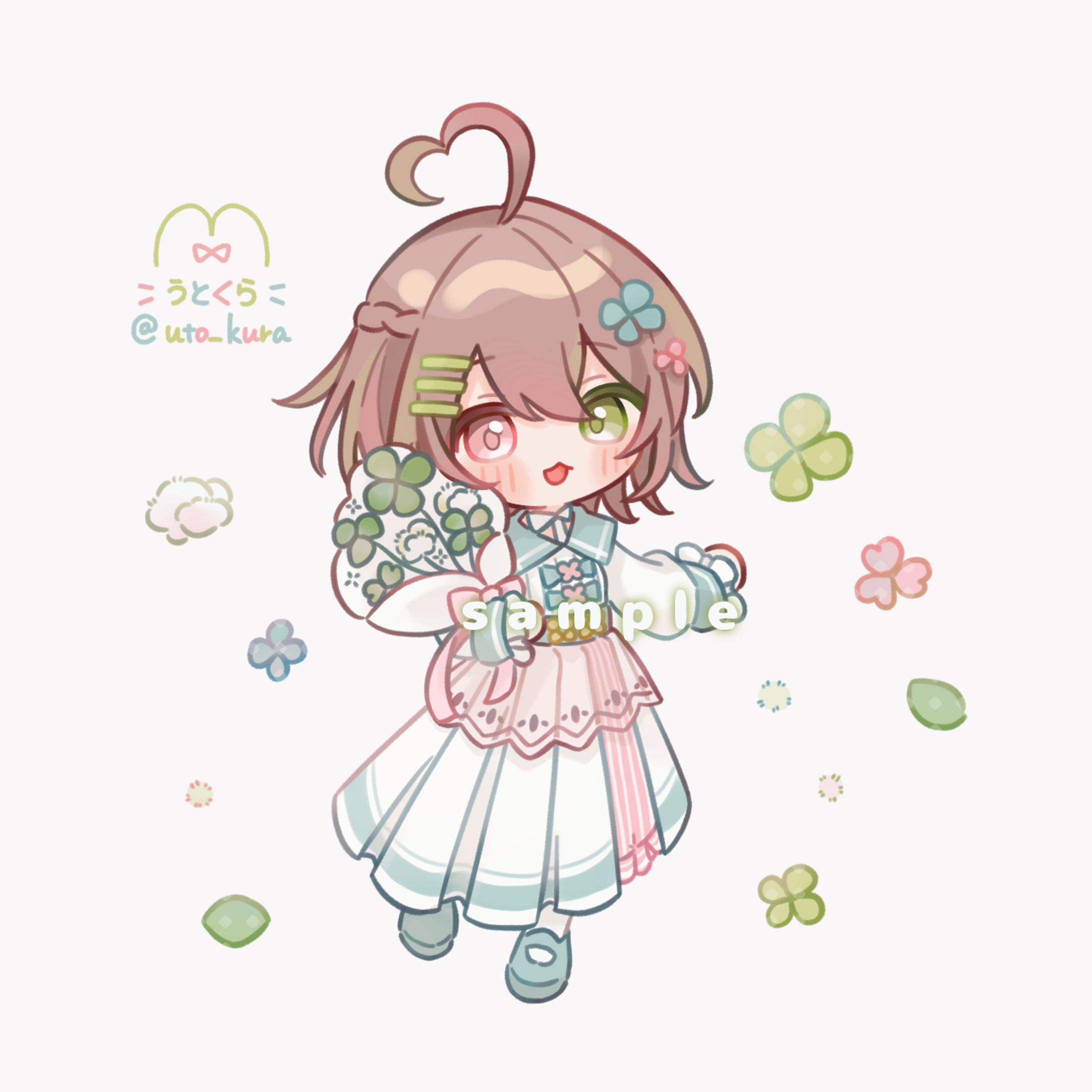 【全ておまかせコース】りったん様 ＳＤイラスト-1