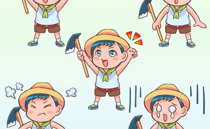 キャラクターデザイン、かわいい