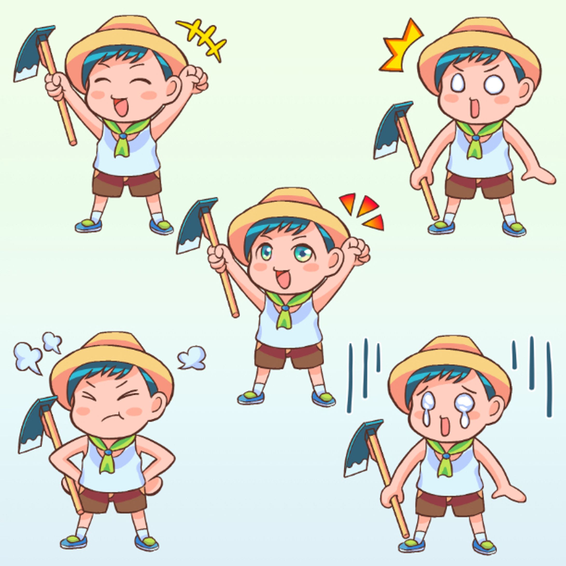 キャラクターデザイン(かわいい系)-1