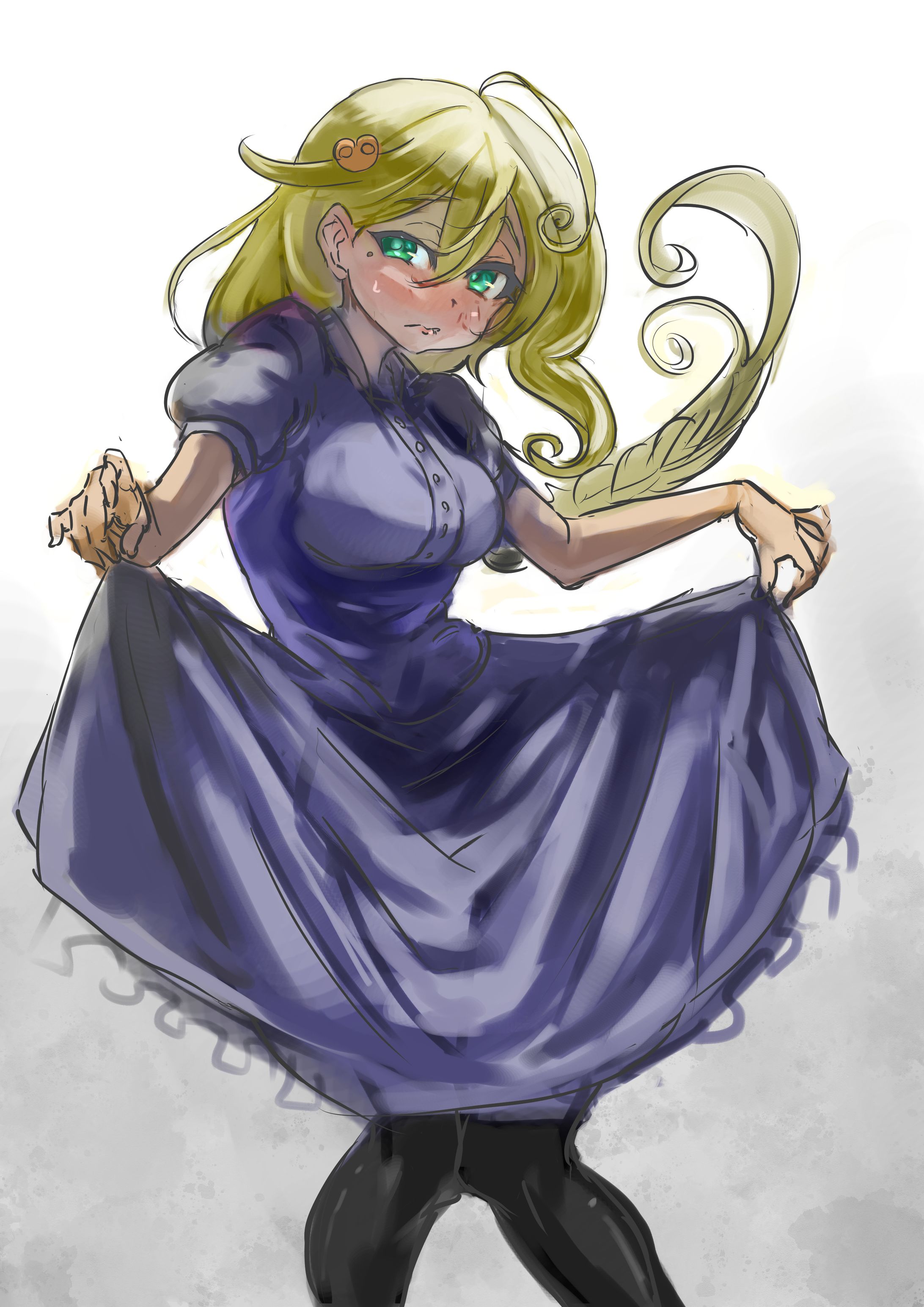 オリジナル：金髪娘-1