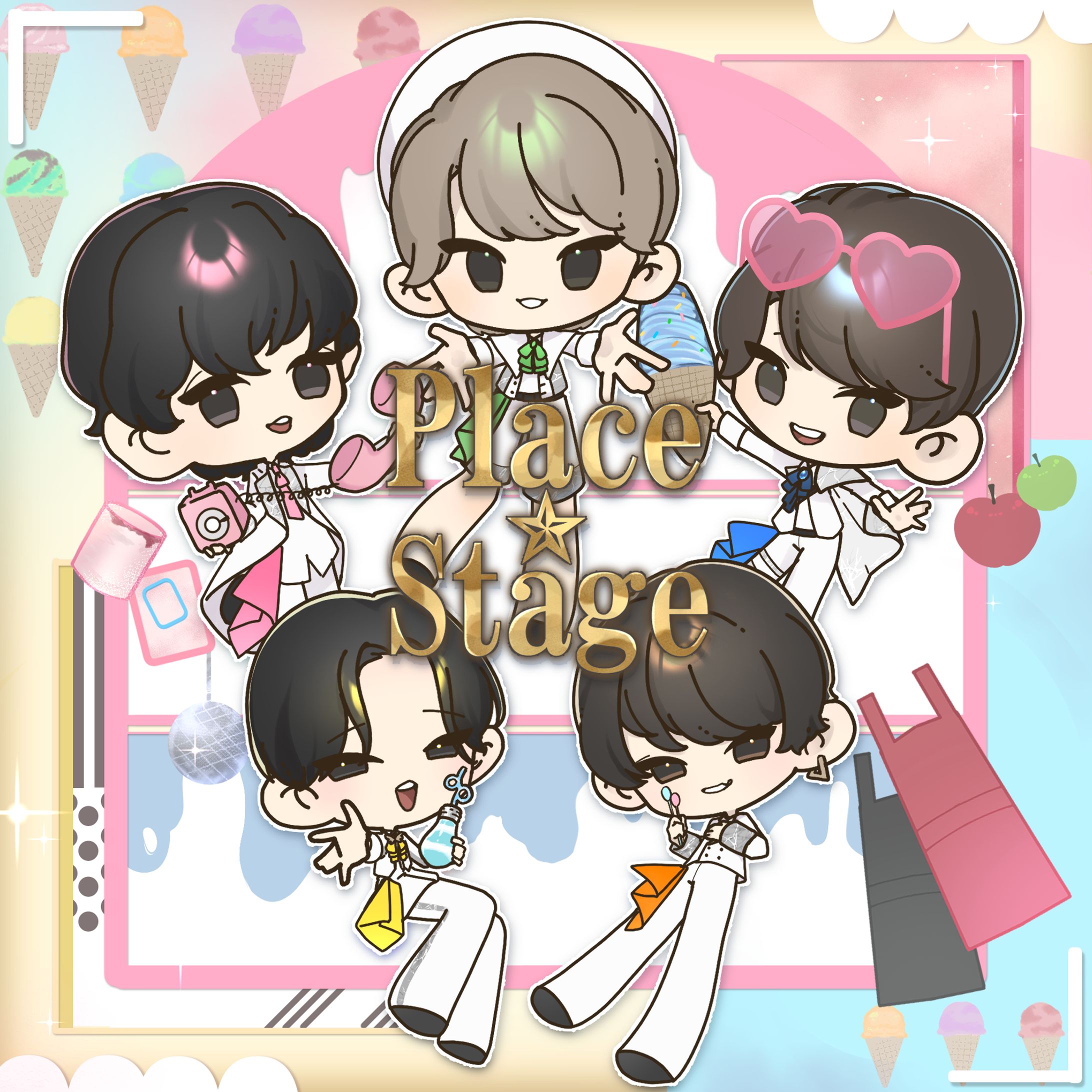 📚『Place☆Stage』MVファンアート📚-1