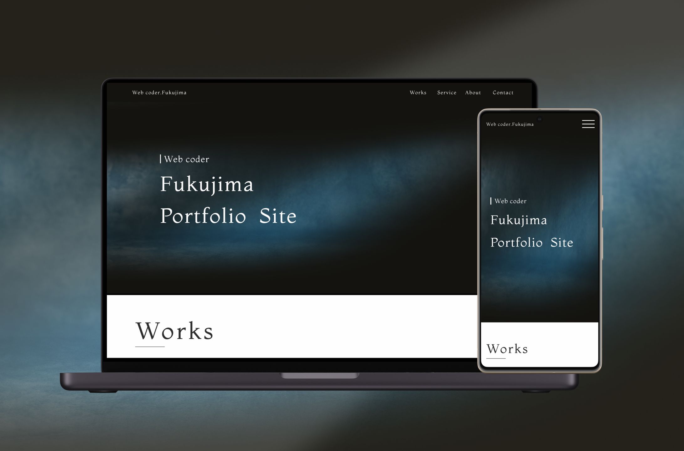 【実案件】ポートフォリオサイト-1