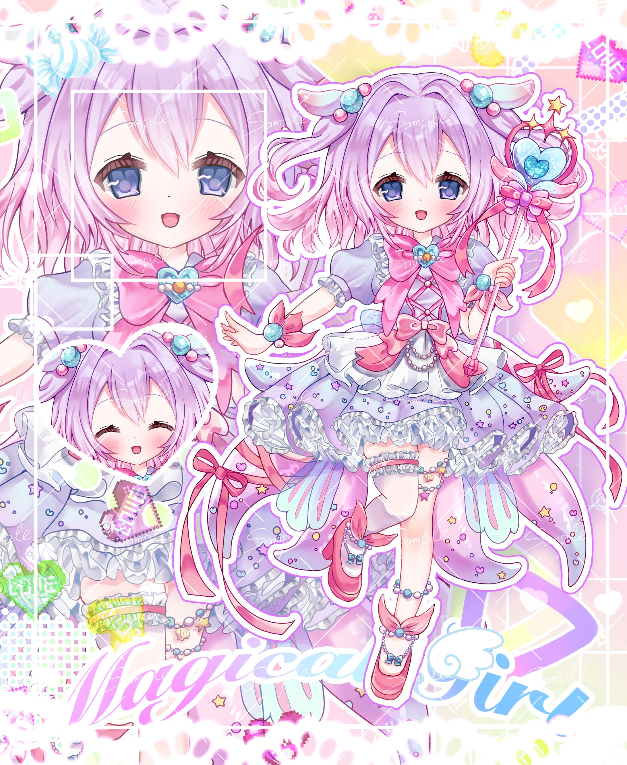 《全身》《オリジナル》GrandNewDayVに魂募集の立ち絵として提出-1