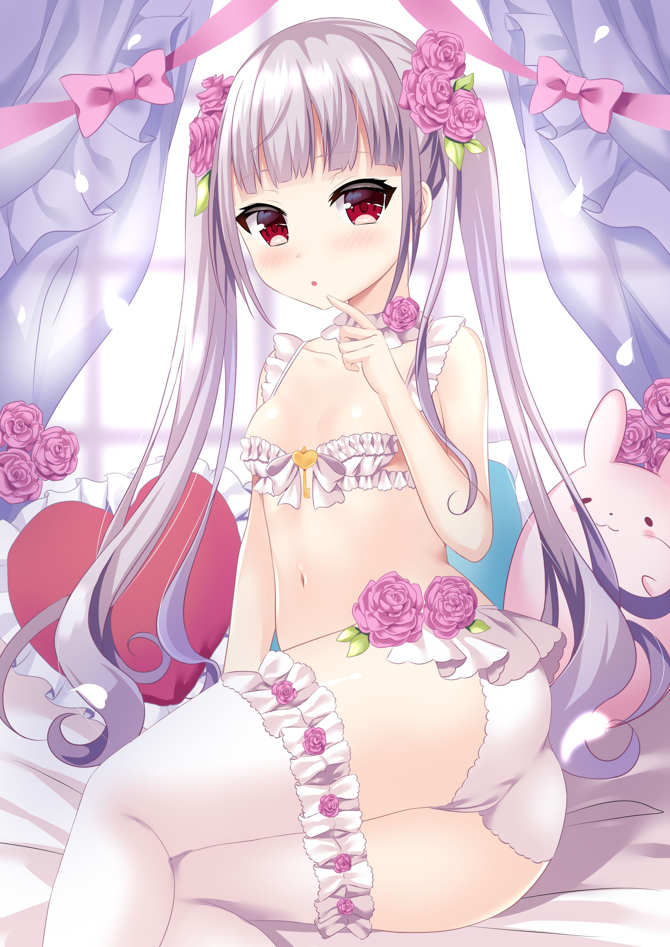 窓辺の美少女-1