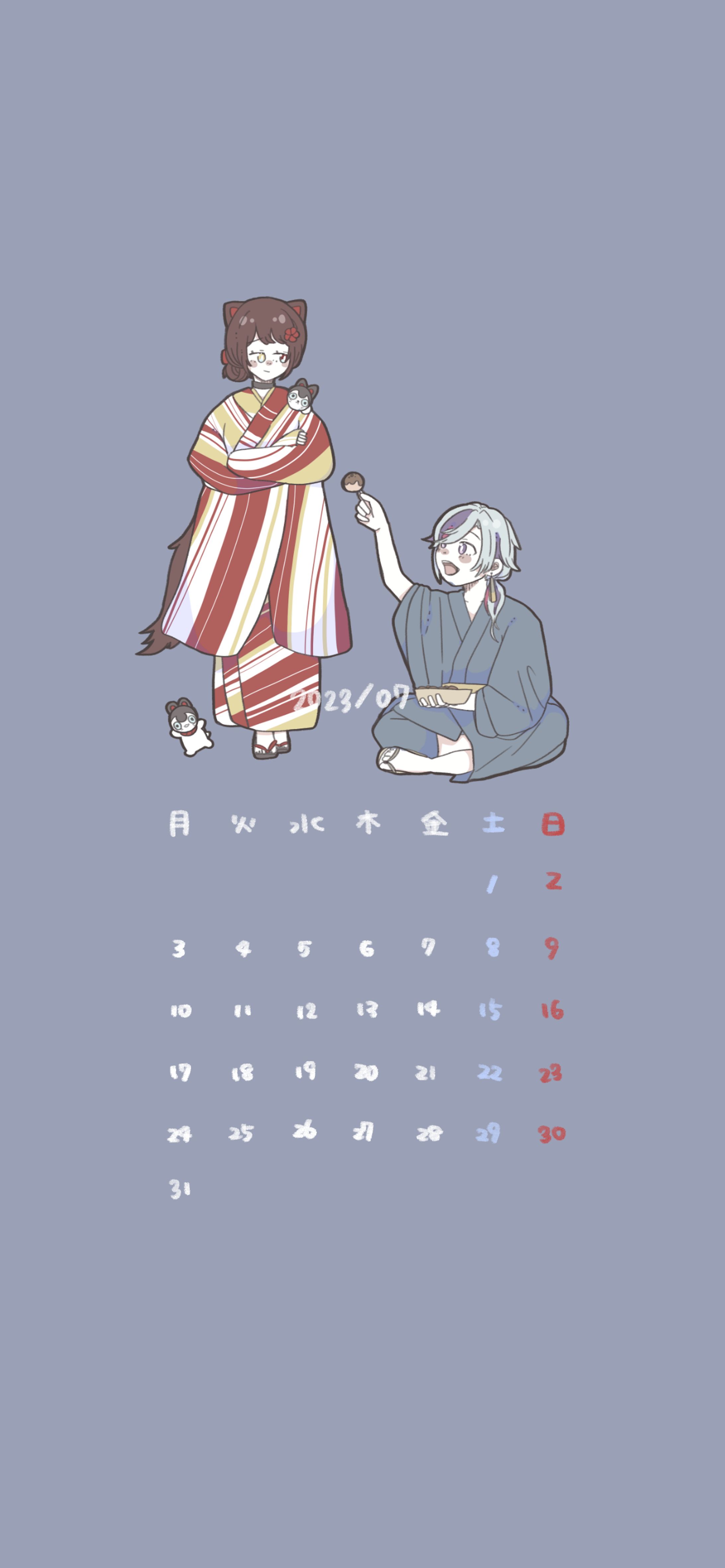 【FA】ふわとこカレンダー７月-1