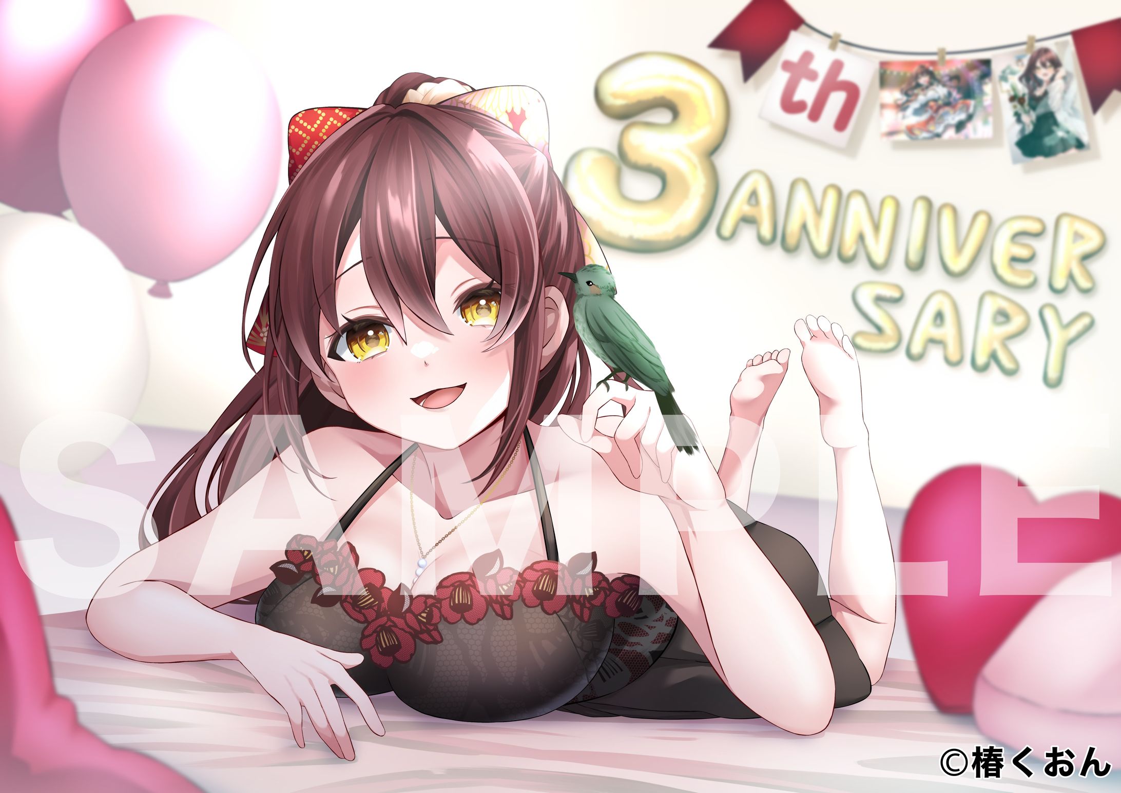 椿くおん様3周年記念撮影💄🏵️-1
