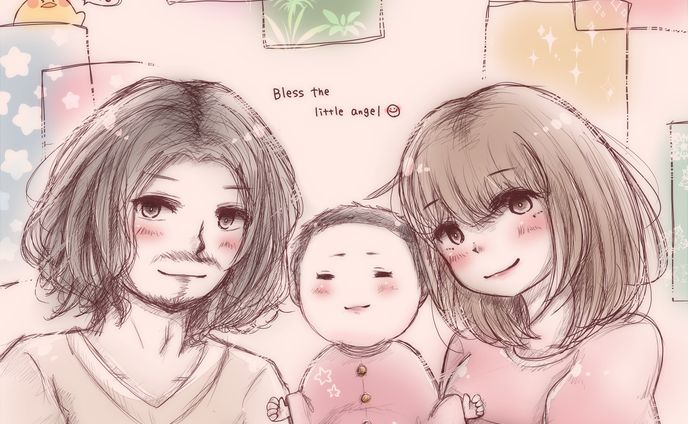 似顔絵イラスト