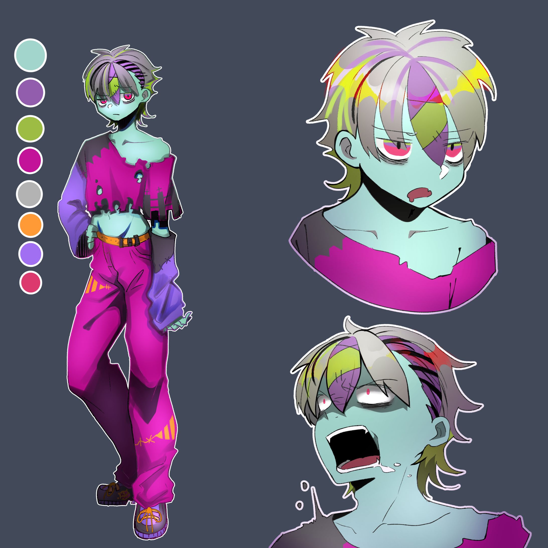 ゾンビ：キャラクターデザイン-1