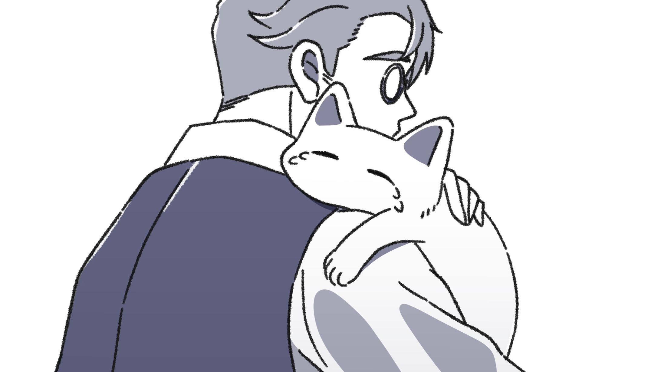 ゆづねこ｜歌ってみた動画用イラスト-1
