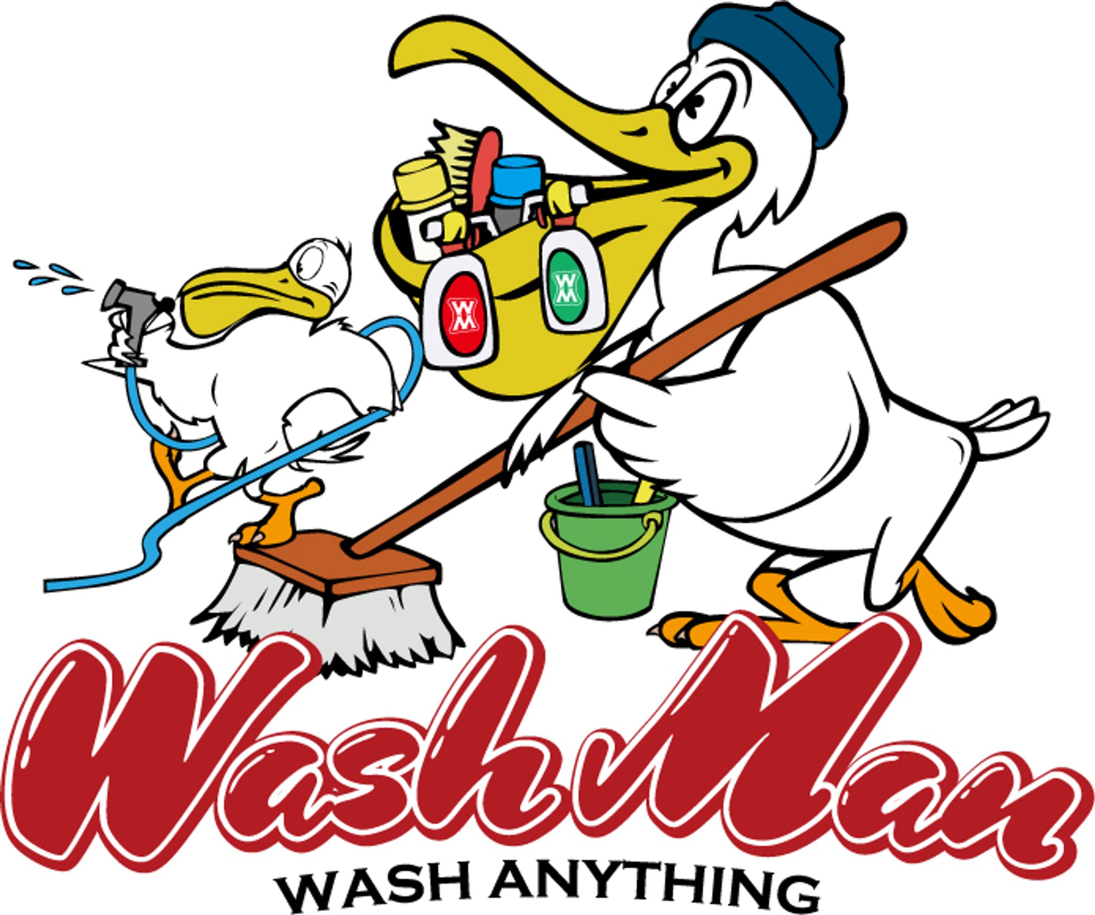 WASH MAN様 　ユニフォーム用グラフィック-1