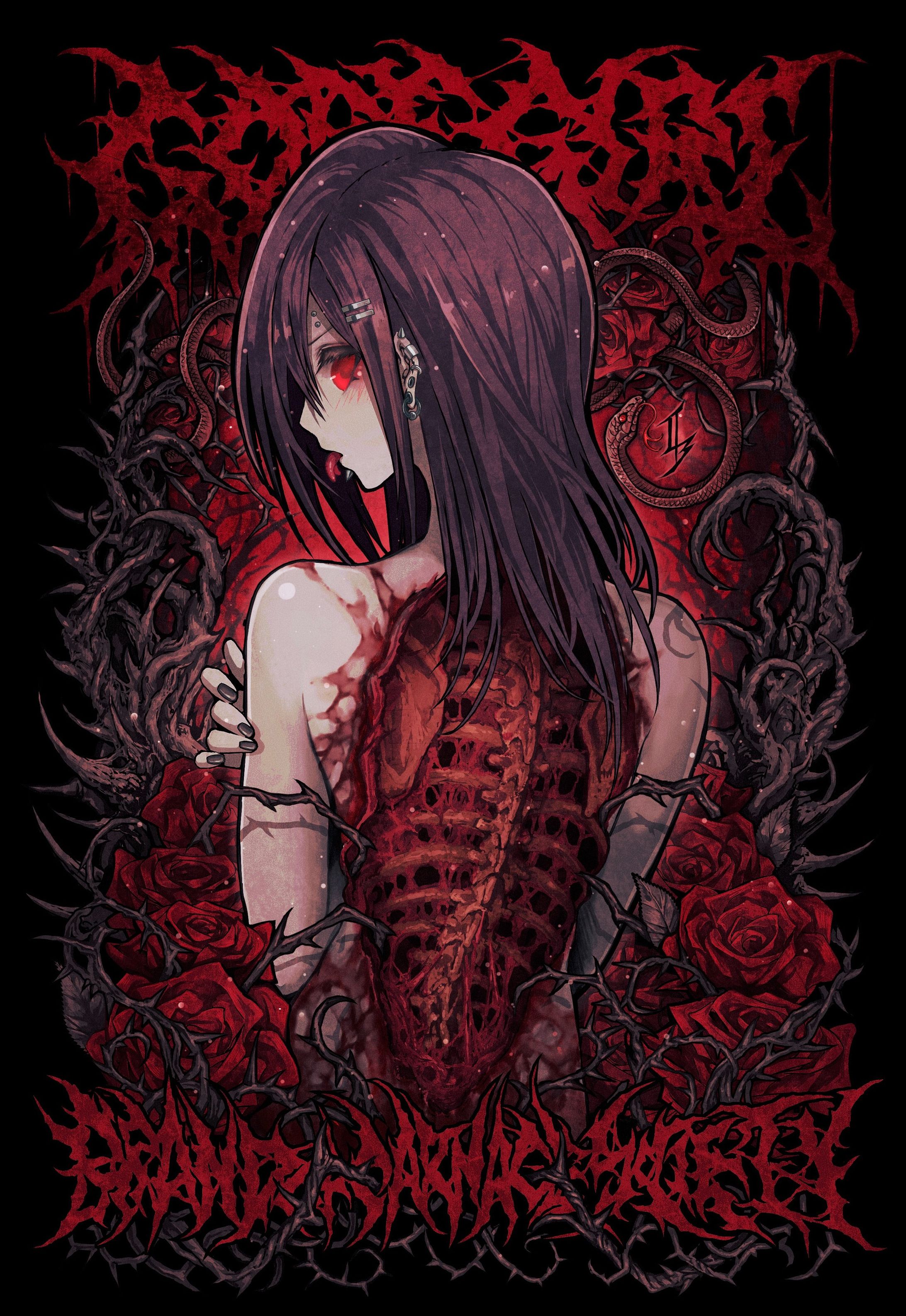 【GORERibCAGE】UWU market×GORE-GIRL collaboration Goods illust-1