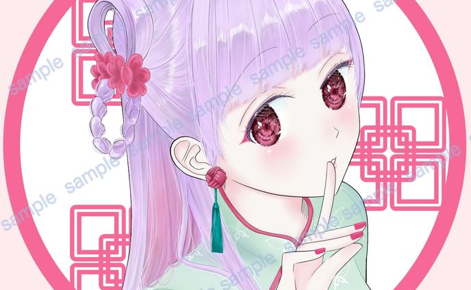 中華風女の子（SKIMA キャラ販売）