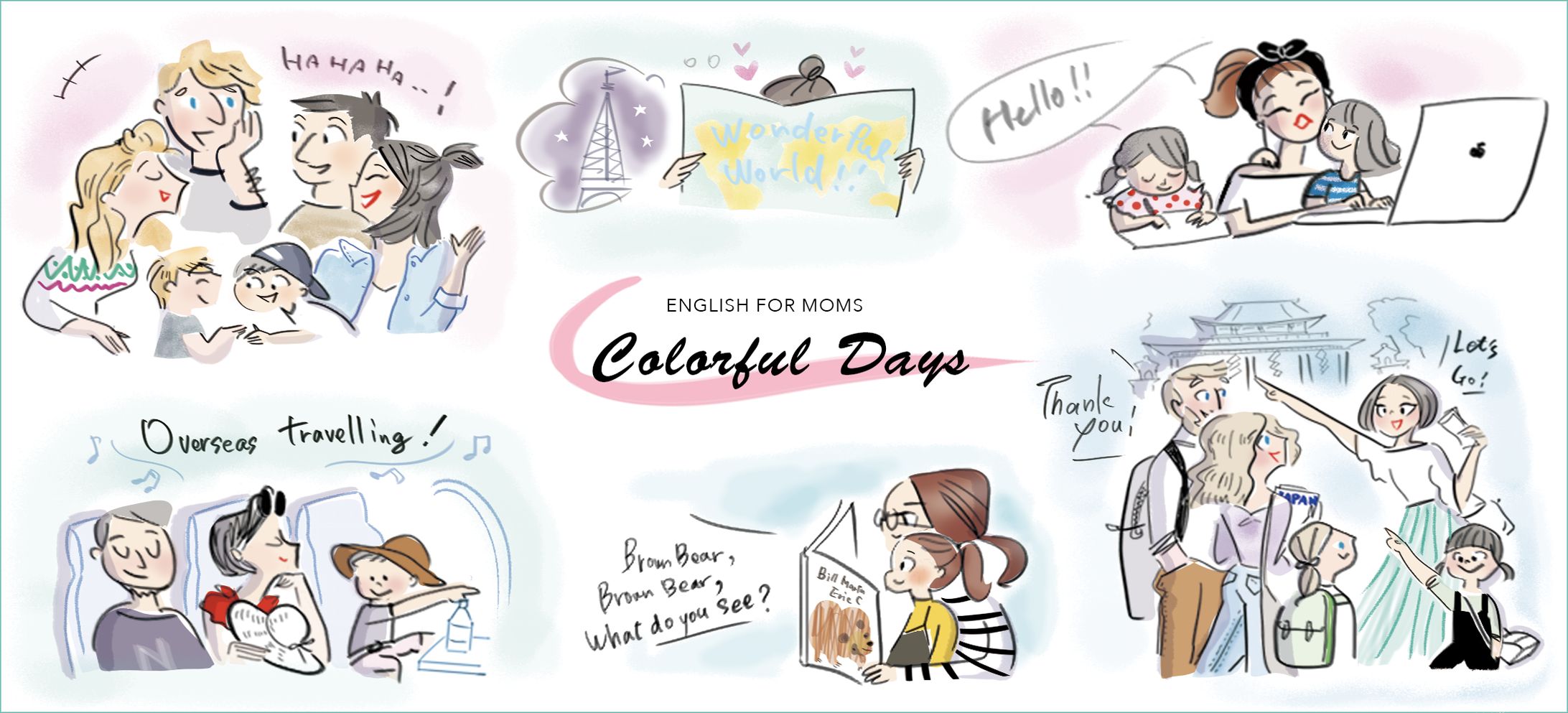 Coloful Days　HPイラスト-1