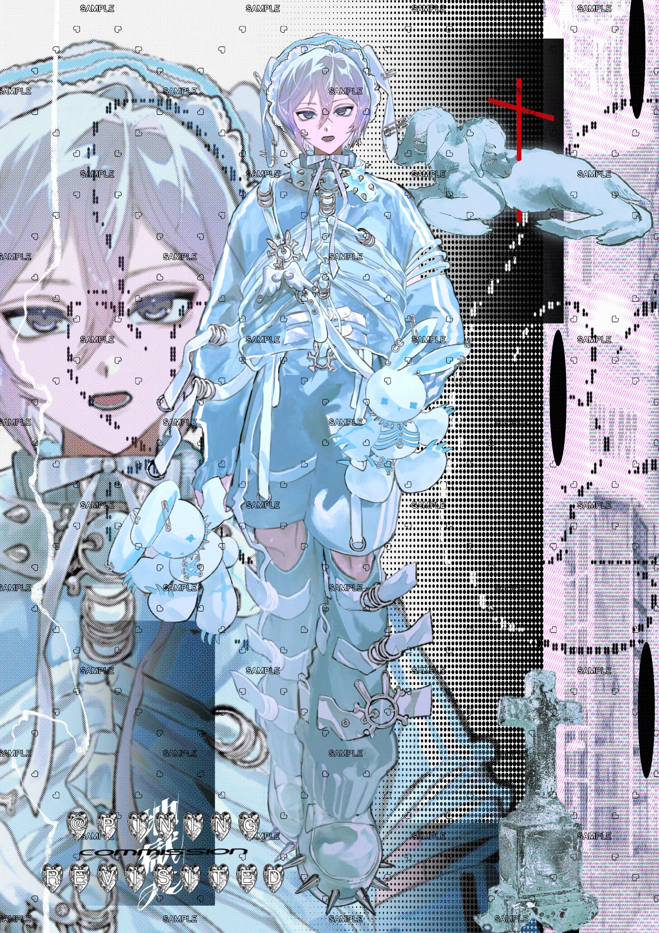 兎我みやび様　配信用イラスト-1