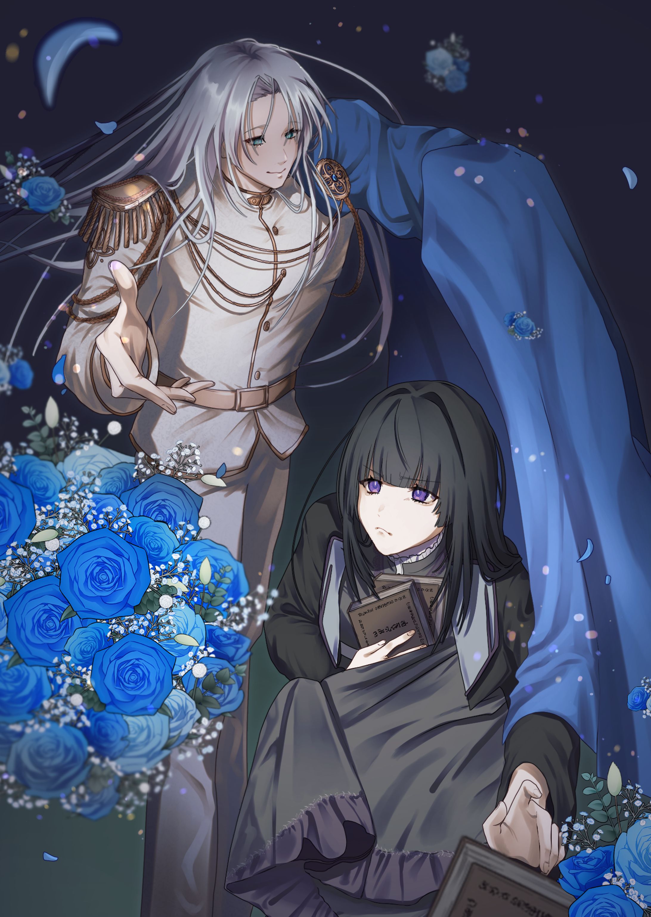 北畠様　小説表紙イラスト-1