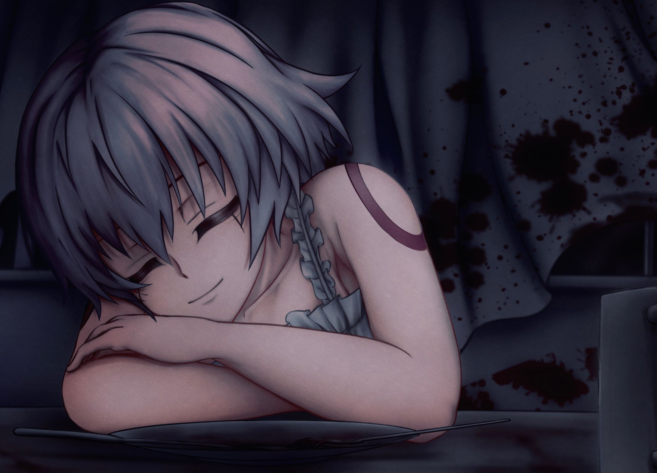 お食事の後は眠くなるよね-1