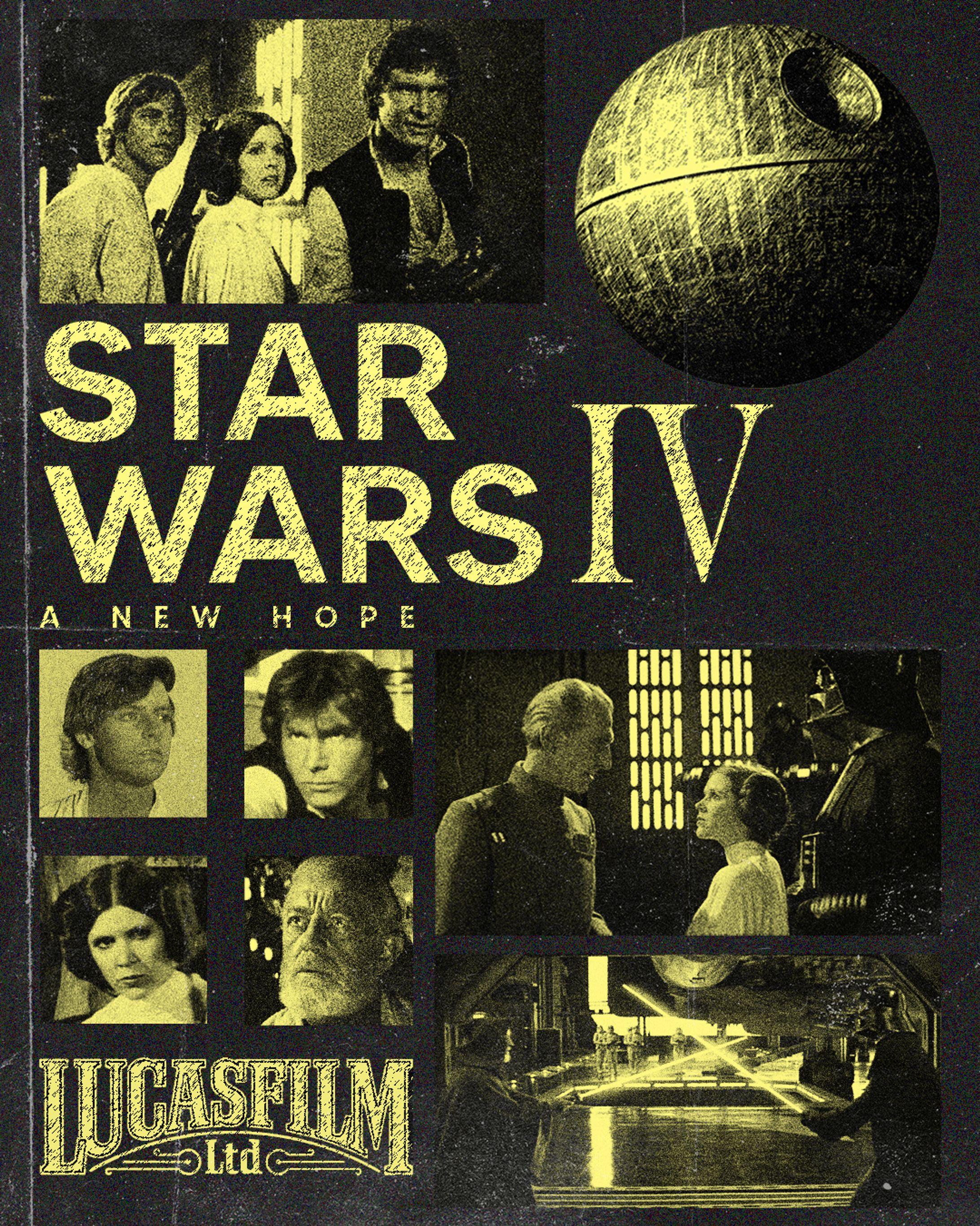 Star Wars IV: A New Hope Poster-1