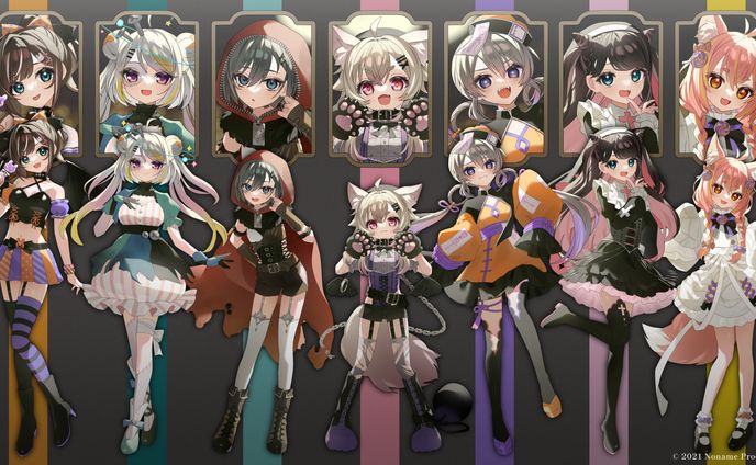 餡ブレラガールズ様 MVイラスト