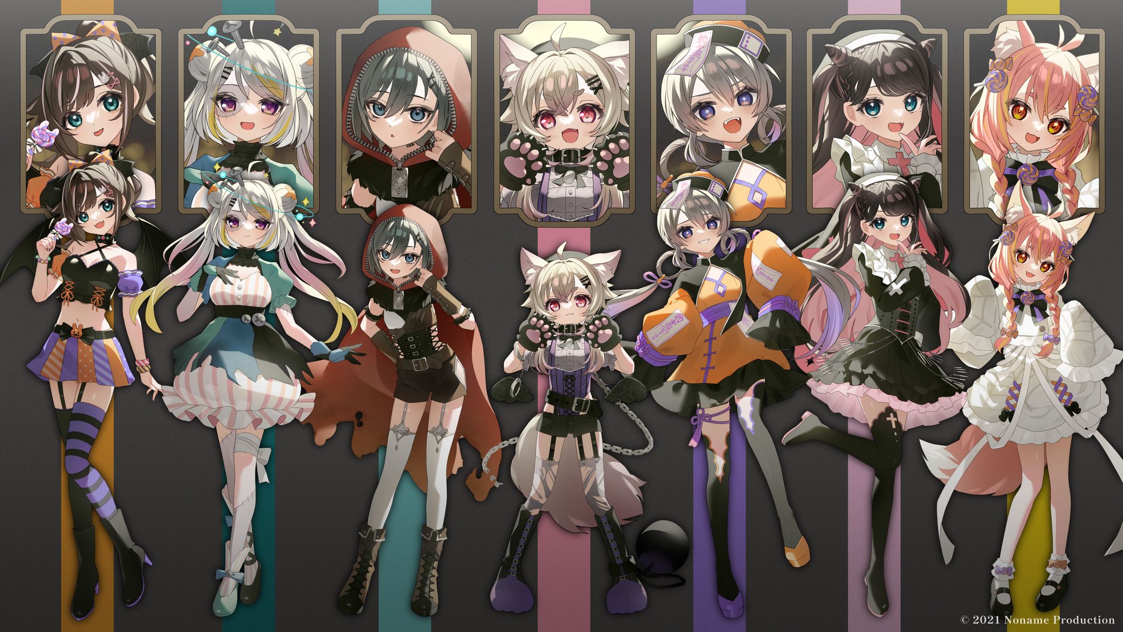 餡ブレラガールズ様 MVイラスト-1