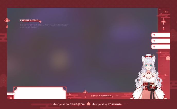 【 Game overlay 】✼ for SusieQTea