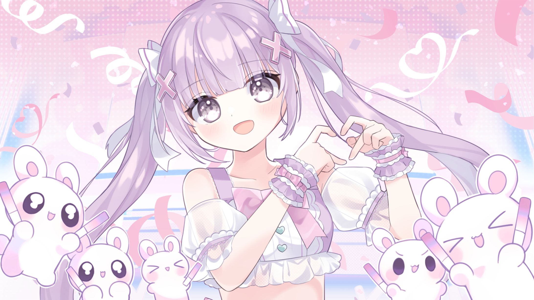 歌ってみた　動画用イラスト-1