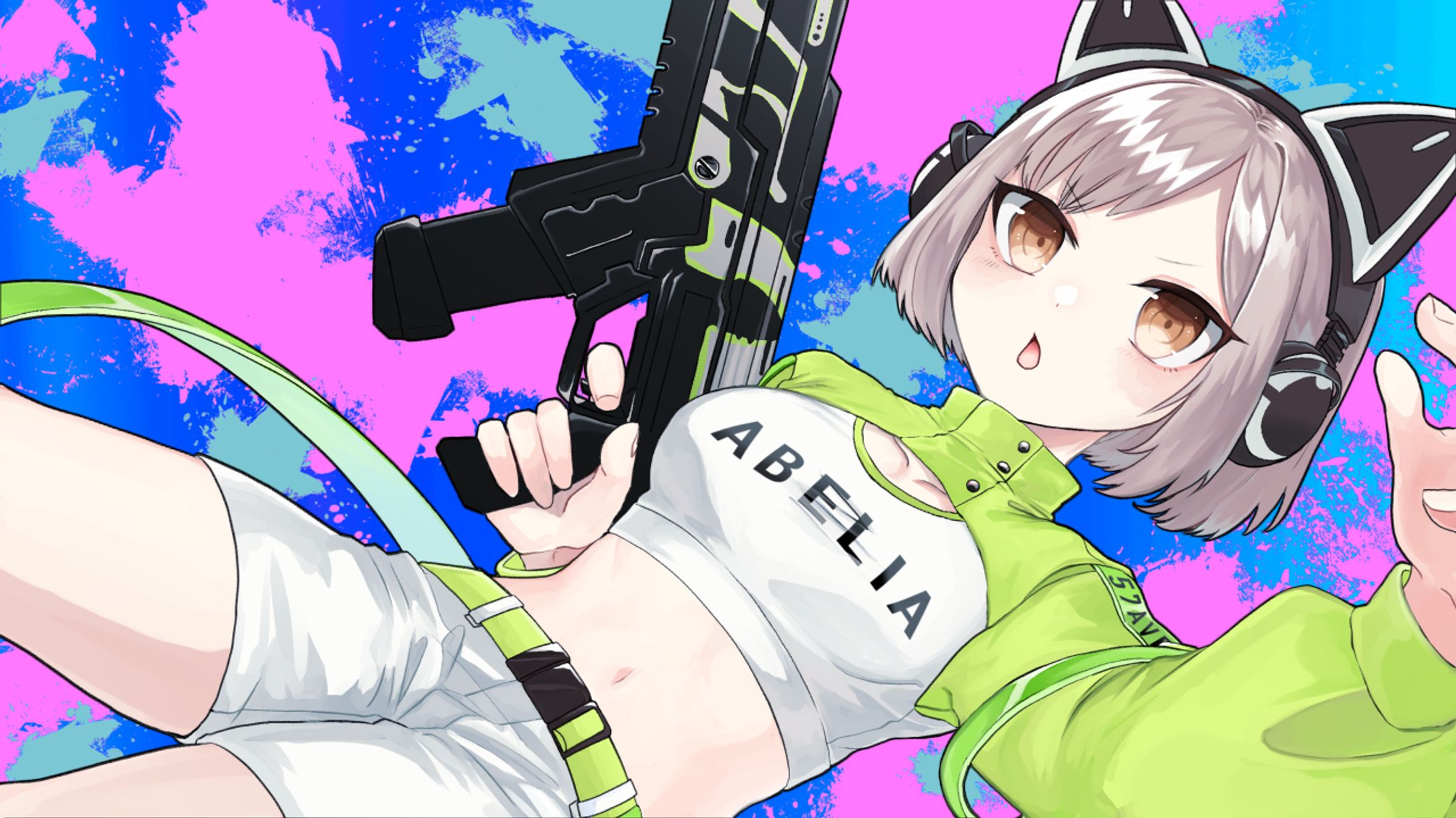 【ゲーム配信者向け】サムネイル用イラスト2-1