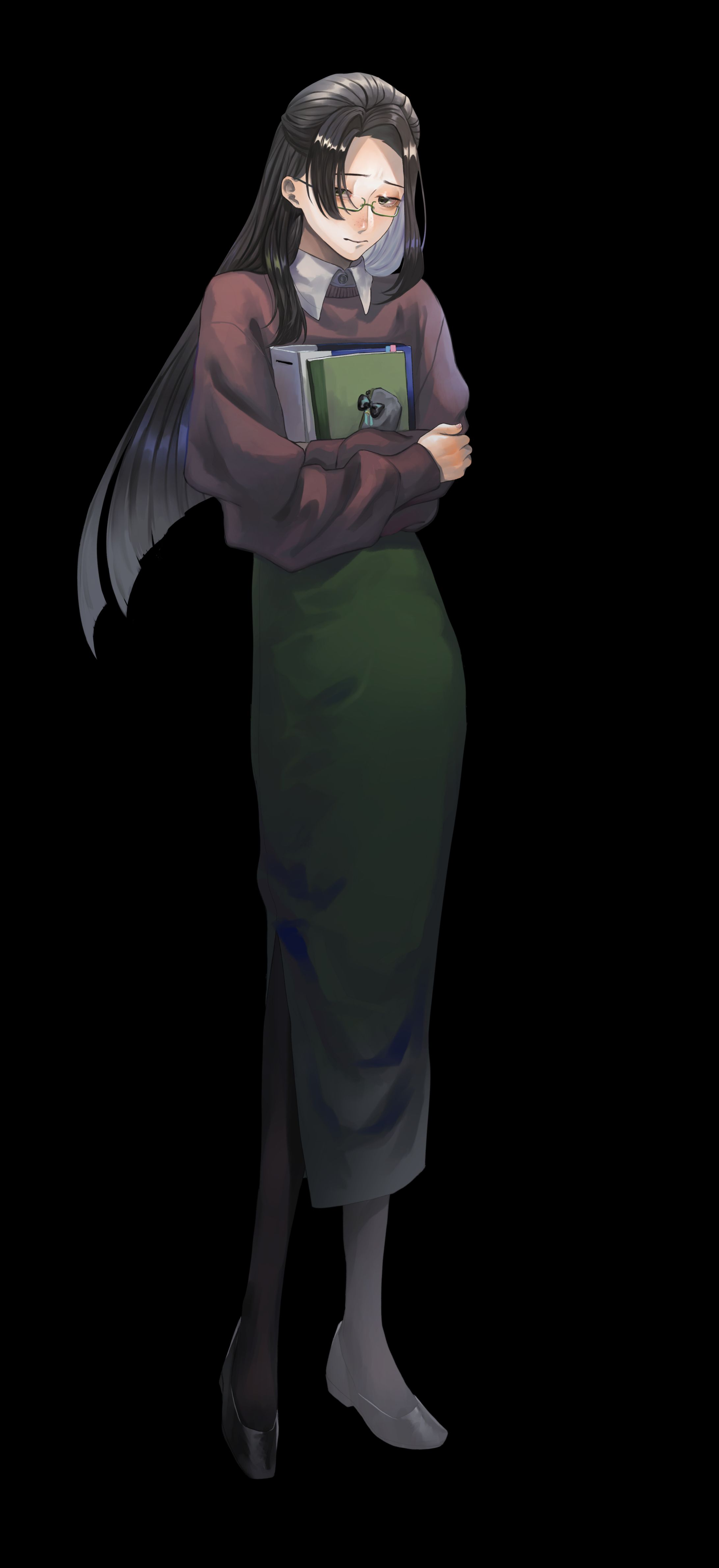 女教師立ち絵-1