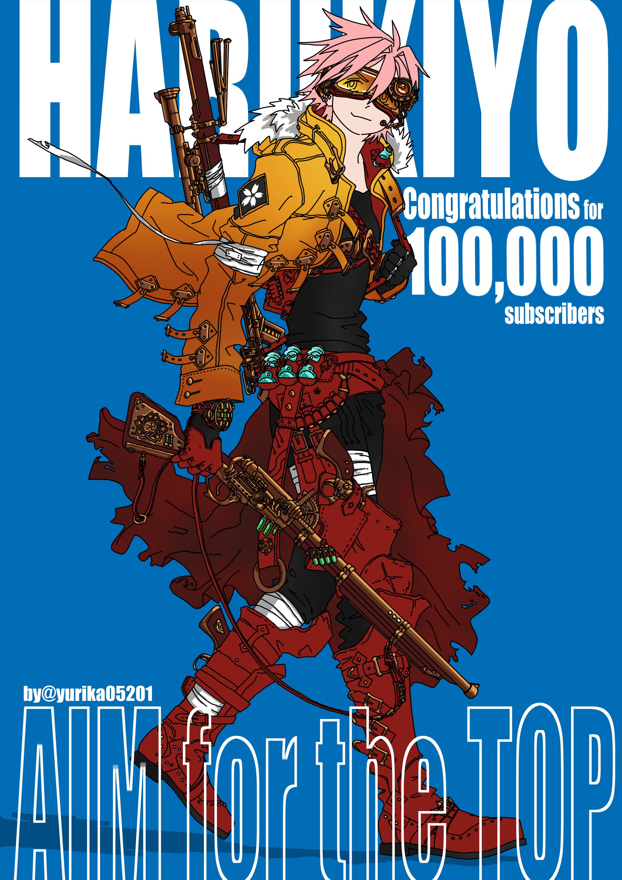 harukiyoさんyoutube登録者10万人記念-1